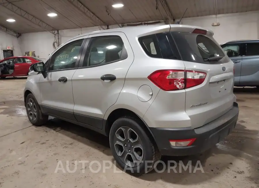 FORD ECOSPORT 2021 vin MAJ3S2FE8MC441889 from auto auction Iaai