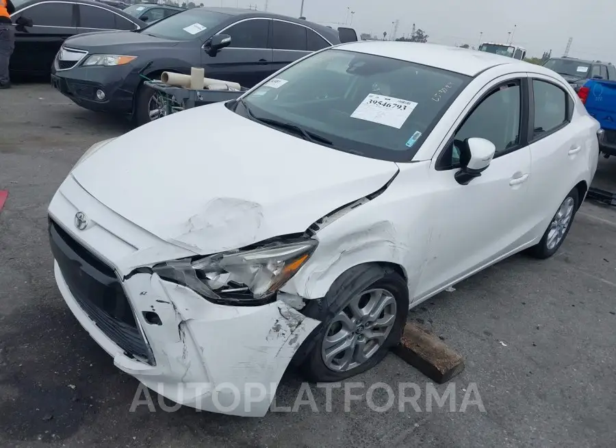 TOYOTA YARIS IA 2017 vin 3MYDLBYV5HY179207 from auto auction Iaai