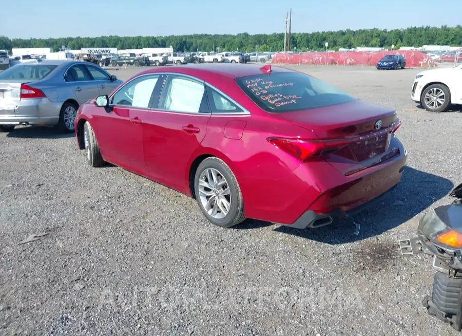 TOYOTA AVALON 2020 vin 4T1AZ1FB9LU055113 from auto auction Iaai