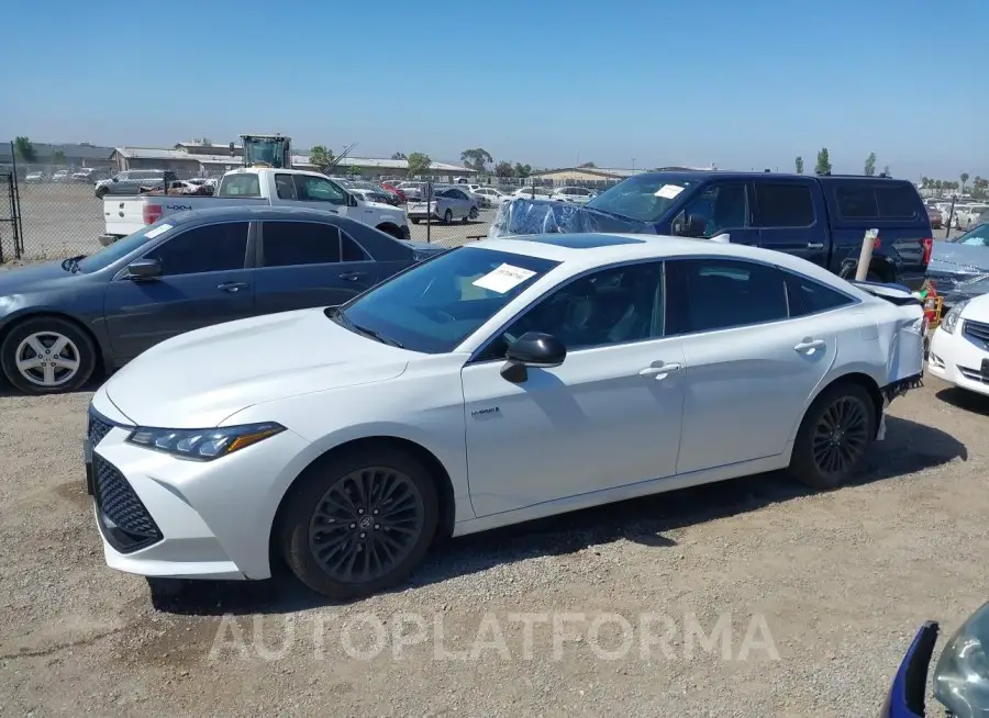 TOYOTA AVALON HYBRID 2019 vin 4T1B21FB9KU007523 from auto auction Iaai