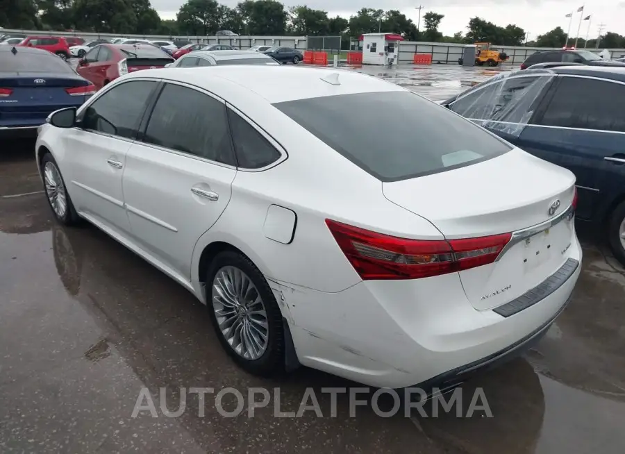 TOYOTA AVALON 2018 vin 4T1BK1EB8JU279836 from auto auction Iaai