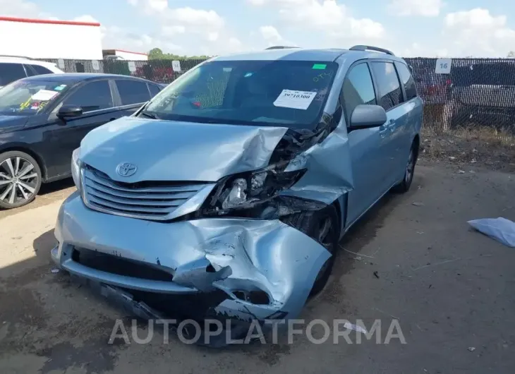 TOYOTA SIENNA 2015 vin 5TDKK3DC7FS590177 from auto auction Iaai