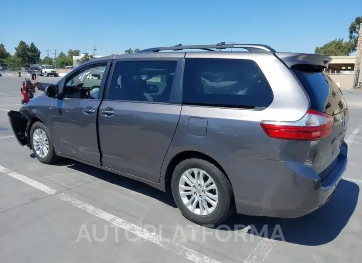 TOYOTA SIENNA 2016 vin 5TDYK3DC5GS718539 from auto auction Iaai