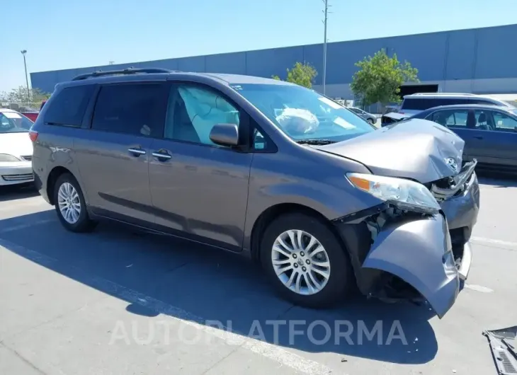 TOYOTA SIENNA 2016 vin 5TDYK3DC5GS718539 from auto auction Iaai