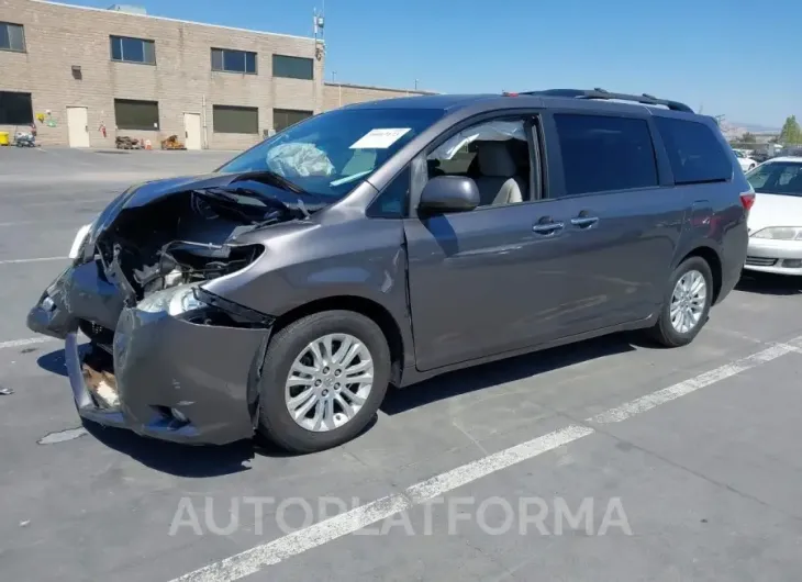 TOYOTA SIENNA 2016 vin 5TDYK3DC5GS718539 from auto auction Iaai