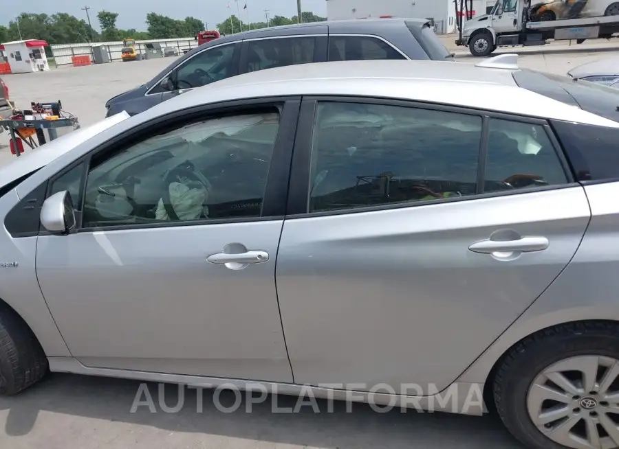 TOYOTA PRIUS 2017 vin JTDKBRFU2H3039216 from auto auction Iaai