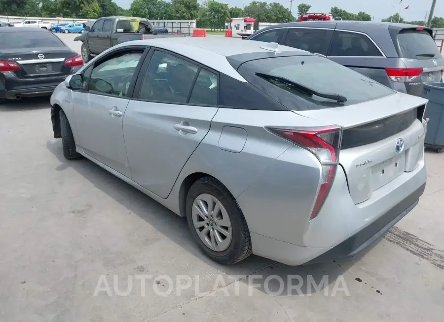 TOYOTA PRIUS 2017 vin JTDKBRFU2H3039216 from auto auction Iaai