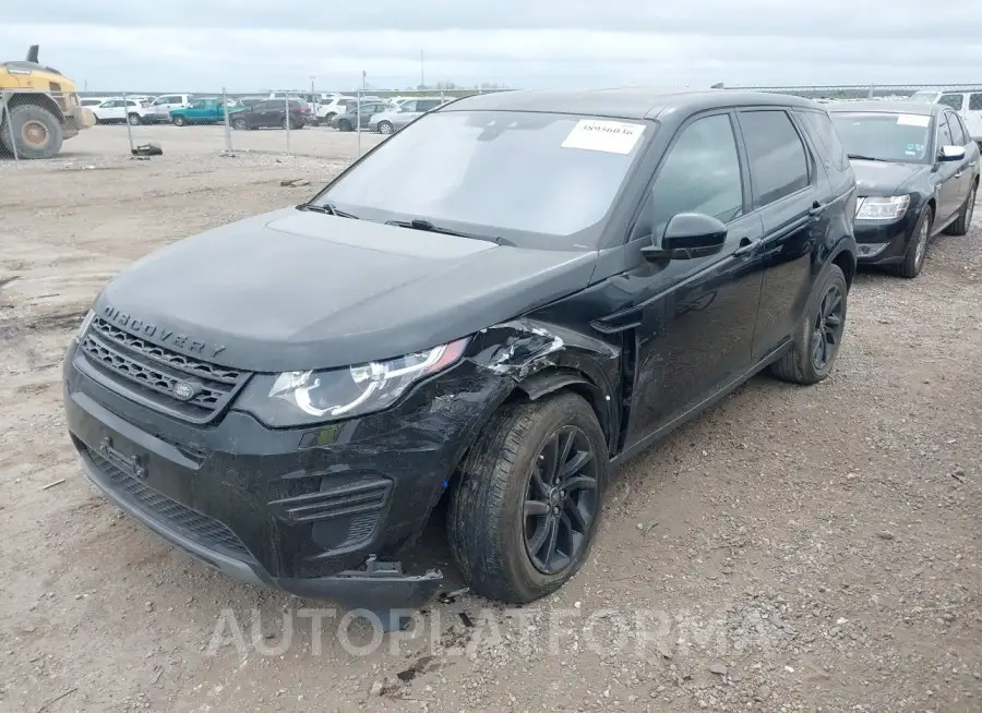 LAND ROVER DISCOVERY SPORT 2017 vin SALCP2BG2HH650081 from auto auction Iaai