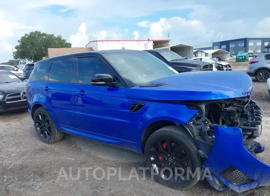 LAND ROVER RANGE ROVER SPORT 2022 vin SALWR2SE8NA218475 from auto auction Iaai