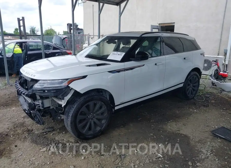 LAND ROVER RANGE ROVER VELAR 2019 vin SALYL2EX7KA778927 from auto auction Iaai