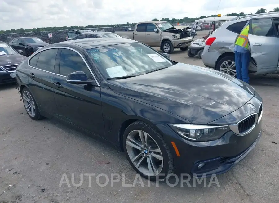 BMW 430I GRAN COUPE 2018 vin WBA4J1C52JBG79593 from auto auction Iaai