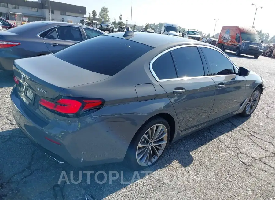 BMW 530I 2021 vin WBA53BH05MWX22755 from auto auction Iaai