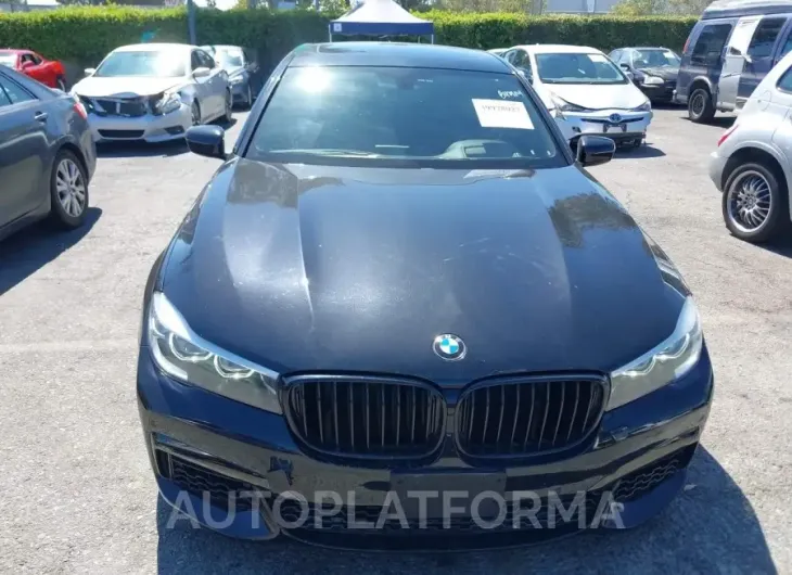 BMW 740I 2016 vin WBA7E2C51GG548350 from auto auction Iaai