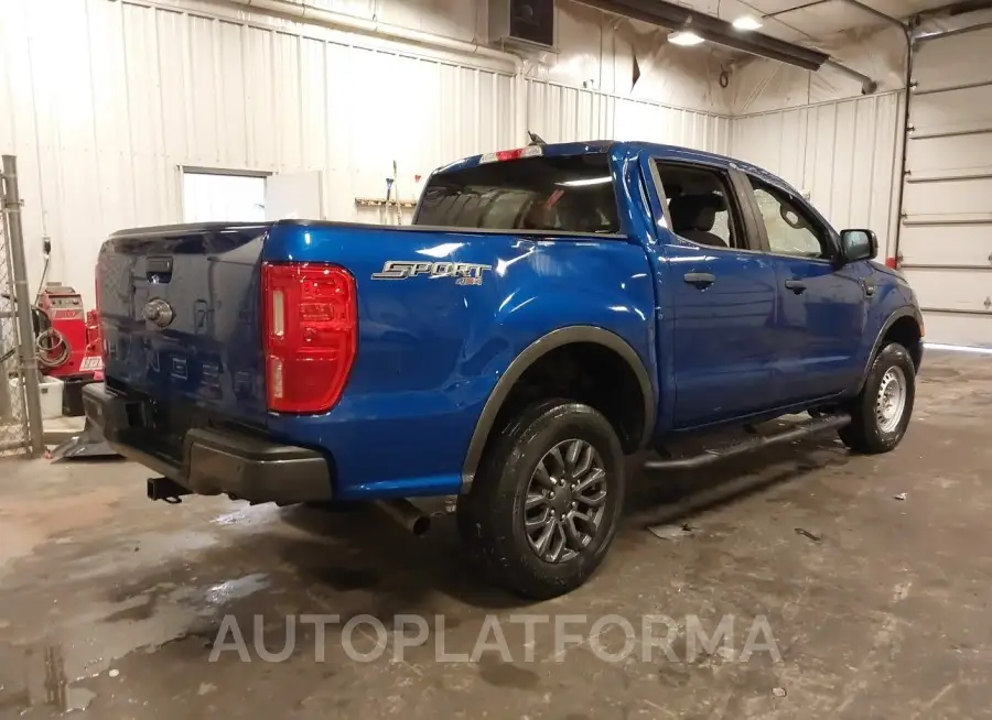 FORD RANGER 2020 vin 1FTER4FH0LLA98708 from auto auction Iaai