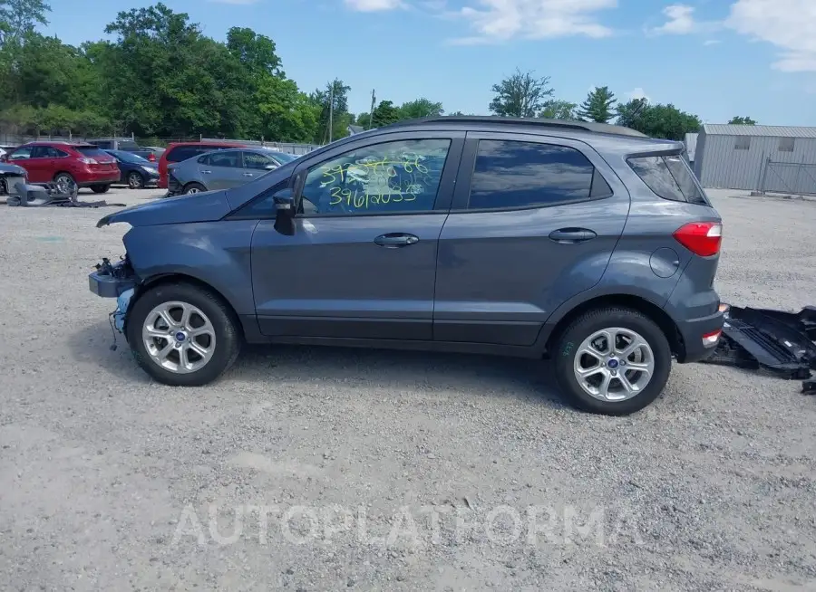 FORD ECOSPORT 2021 vin MAJ3S2GE6MC438472 from auto auction Iaai