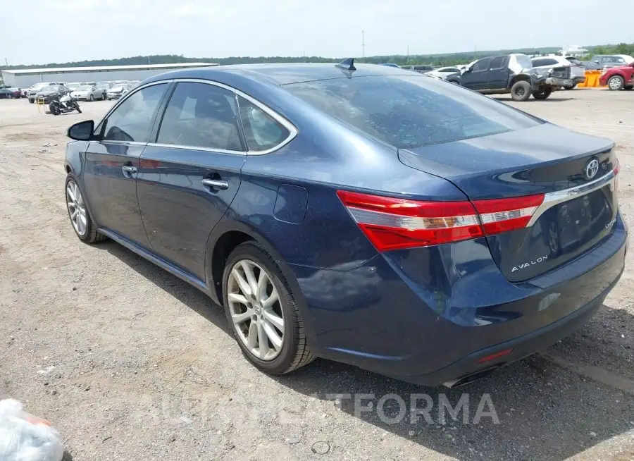 TOYOTA AVALON 2015 vin 4T1BK1EB1FU182212 from auto auction Iaai