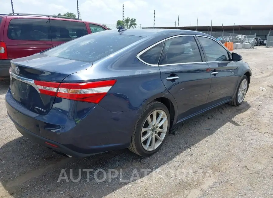 TOYOTA AVALON 2015 vin 4T1BK1EB1FU182212 from auto auction Iaai