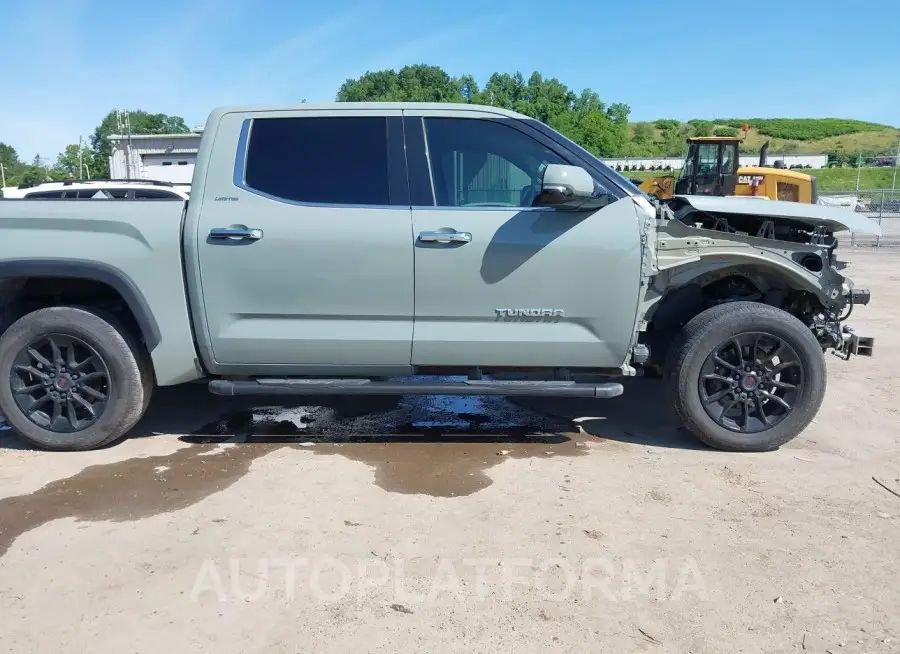 TOYOTA TUNDRA 2022 vin 5TFJA5DB1NX003742 from auto auction Iaai