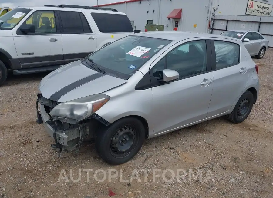 TOYOTA YARIS 2017 vin VNKKTUD33HA084243 from auto auction Iaai