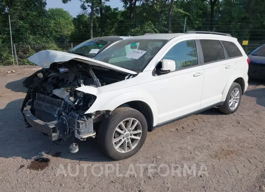 DODGE JOURNEY 2016 vin 3C4PDCBG5GT123112 from auto auction Iaai