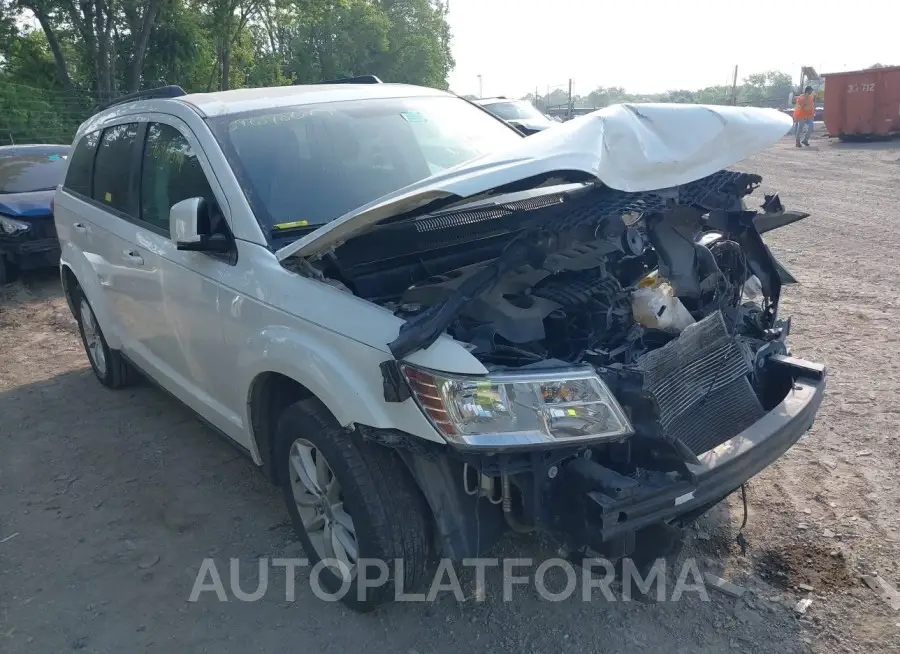 DODGE JOURNEY 2016 vin 3C4PDCBG5GT123112 from auto auction Iaai