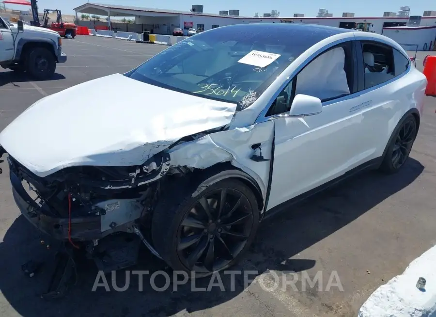 TESLA MODEL X 2018 vin 5YJXCBE20JF089888 from auto auction Iaai