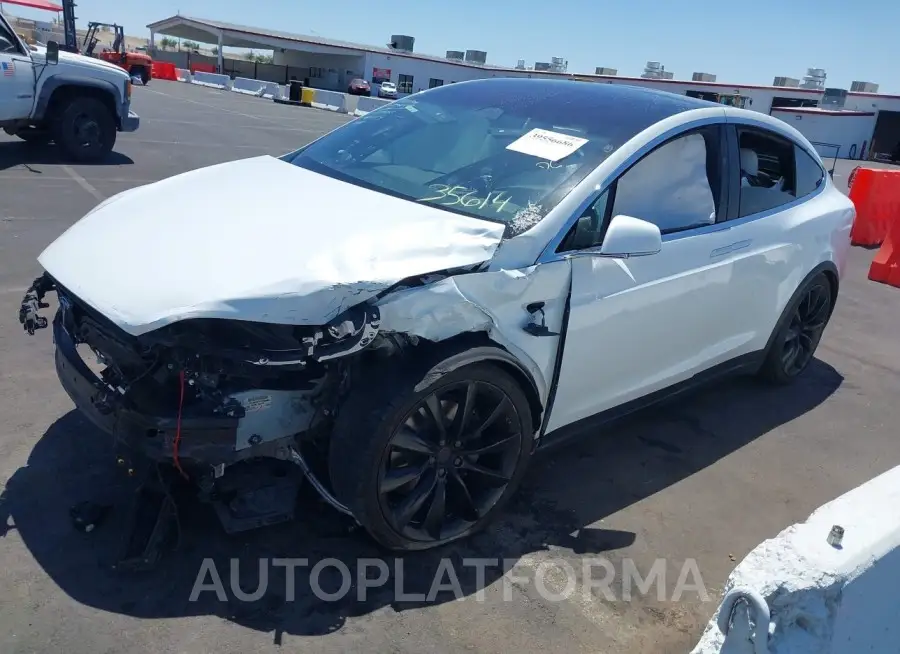 TESLA MODEL X 2018 vin 5YJXCBE20JF089888 from auto auction Iaai