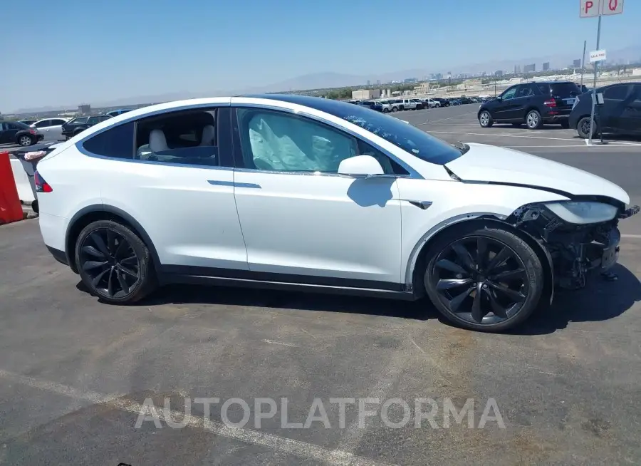 TESLA MODEL X 2018 vin 5YJXCBE20JF089888 from auto auction Iaai