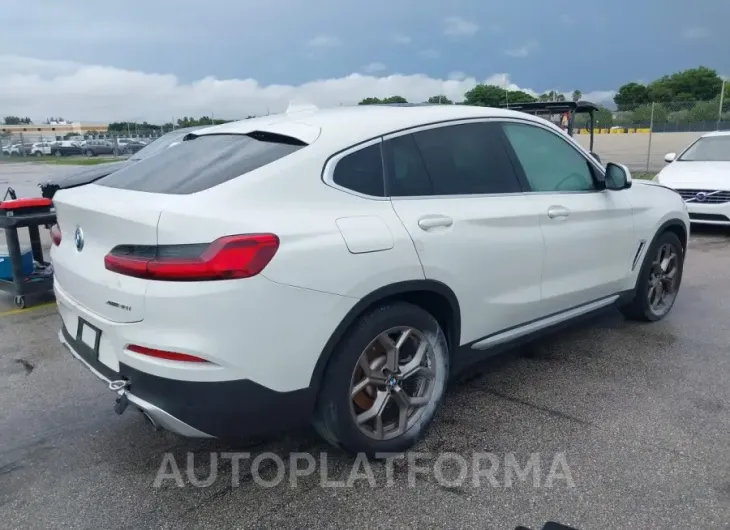 BMW X4 2021 vin 5UX2V1C01M9H06988 from auto auction Iaai