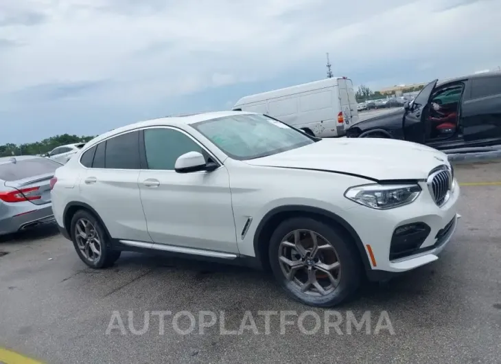 BMW X4 2021 vin 5UX2V1C01M9H06988 from auto auction Iaai