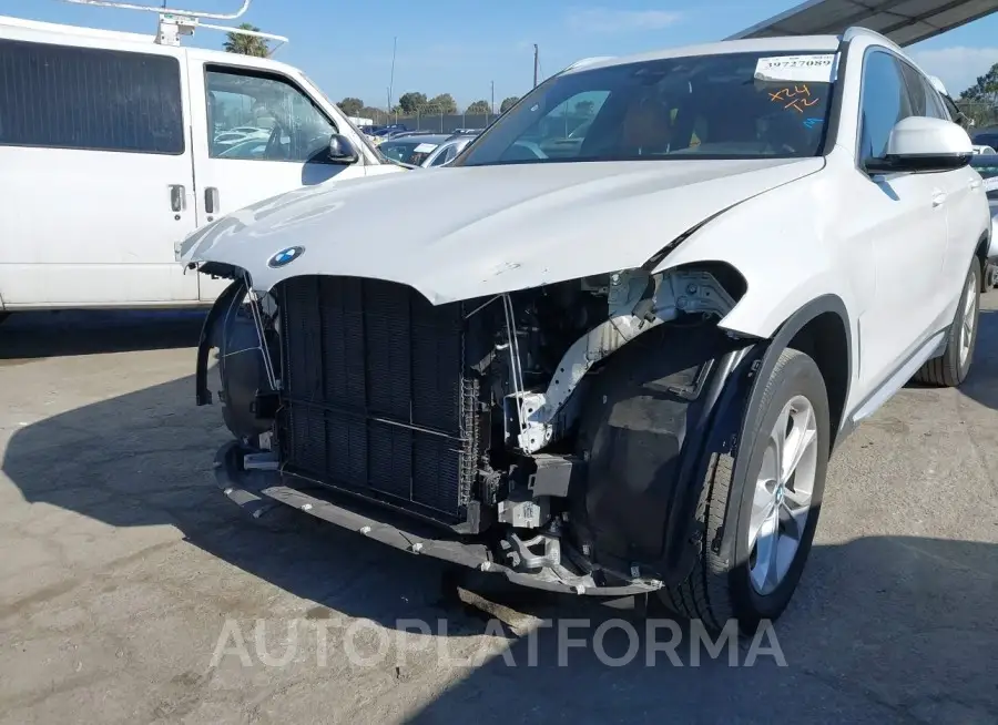 BMW X3 2019 vin 5UXTR7C56KLR53198 from auto auction Iaai