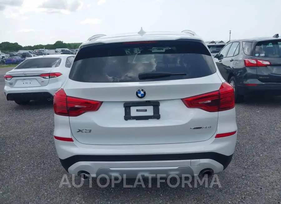 BMW X3 2019 vin 5UXTR7C5XKLF33608 from auto auction Iaai