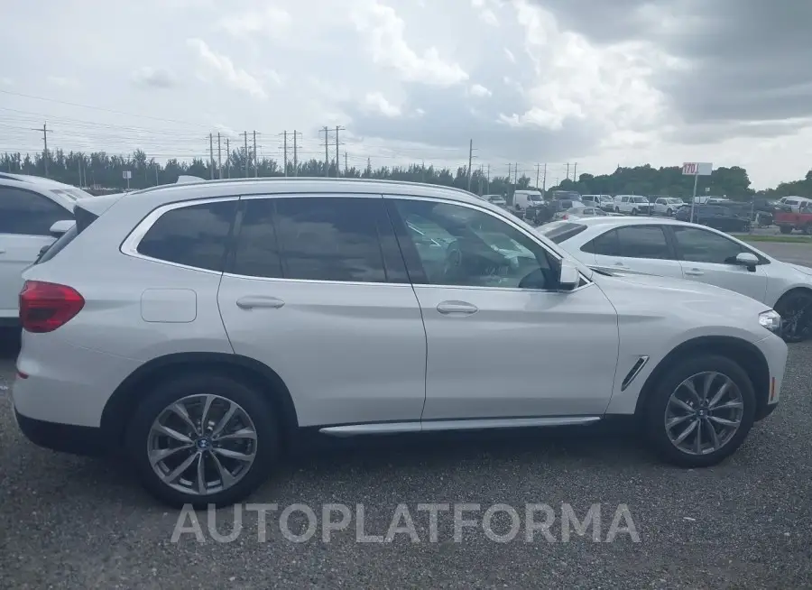 BMW X3 2019 vin 5UXTR7C5XKLF33608 from auto auction Iaai