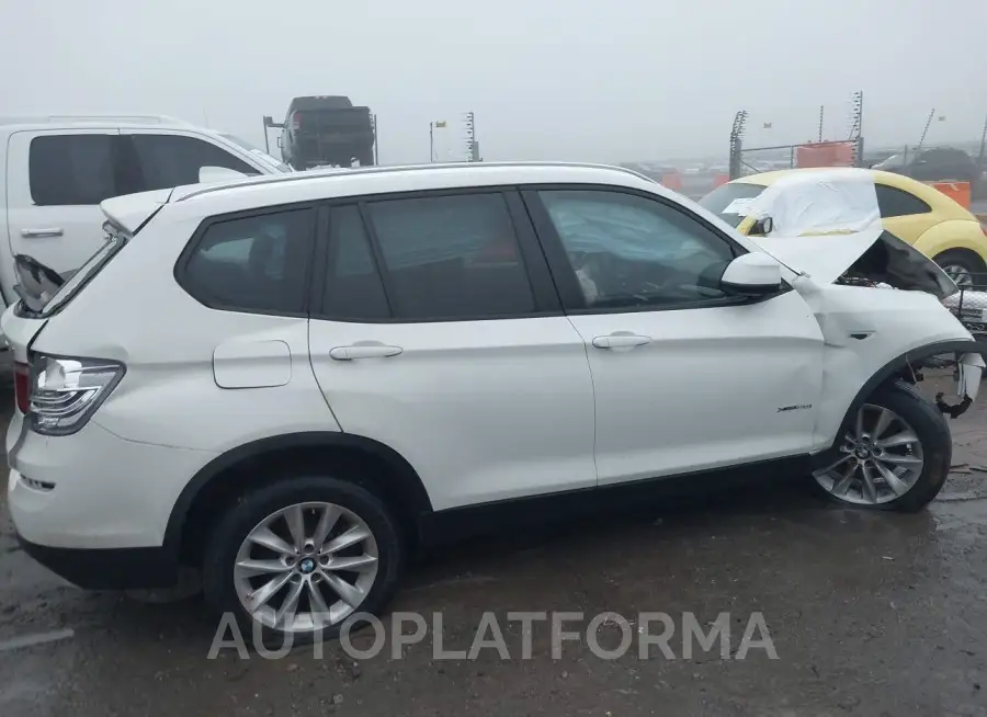 BMW X3 2017 vin 5UXWX9C58H0T09386 from auto auction Iaai