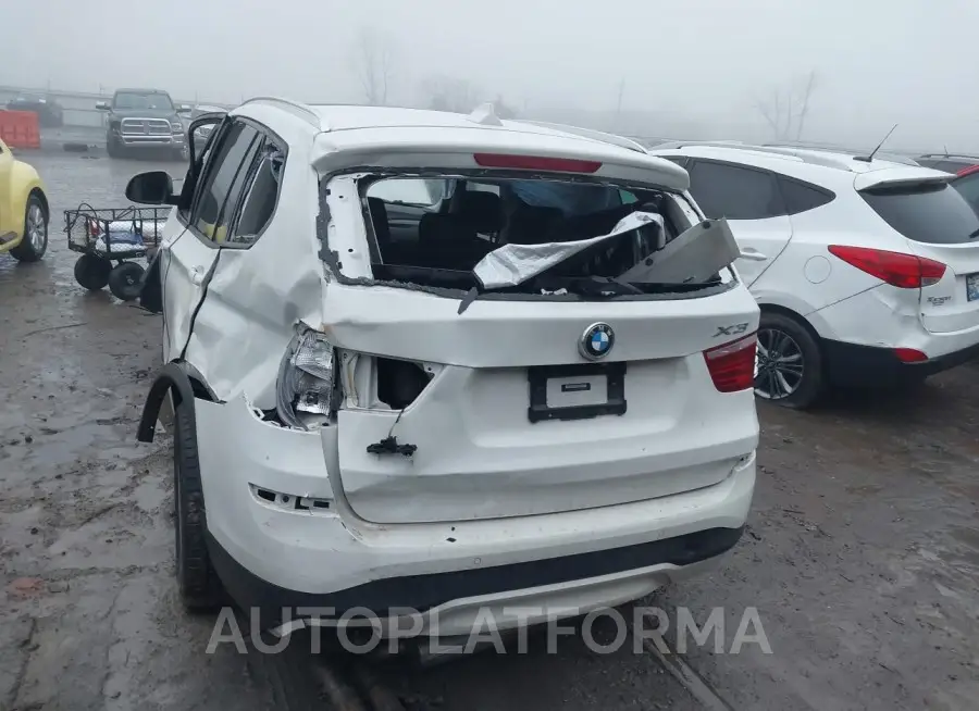 BMW X3 2017 vin 5UXWX9C58H0T09386 from auto auction Iaai