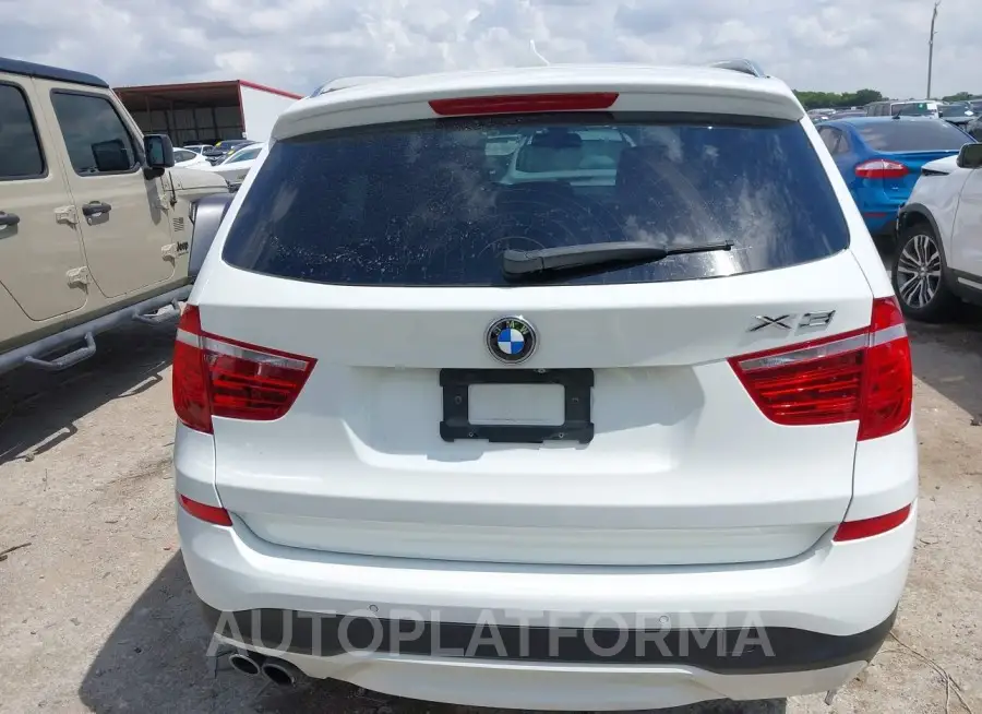 BMW X3 2017 vin 5UXWZ7C32H0V87083 from auto auction Iaai