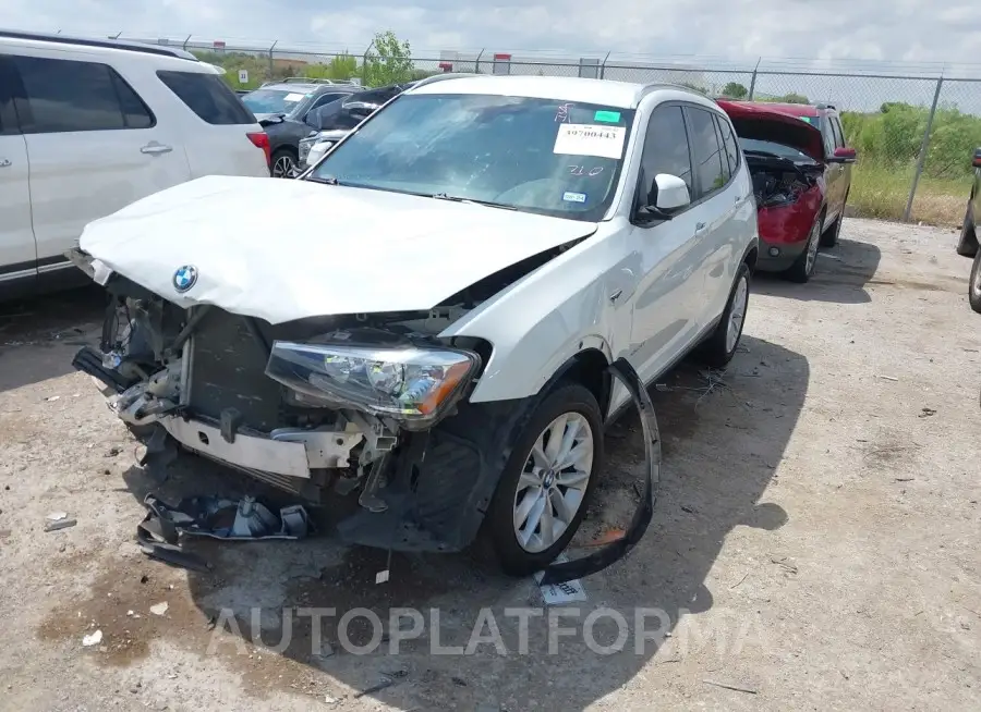 BMW X3 2017 vin 5UXWZ7C32H0V87083 from auto auction Iaai