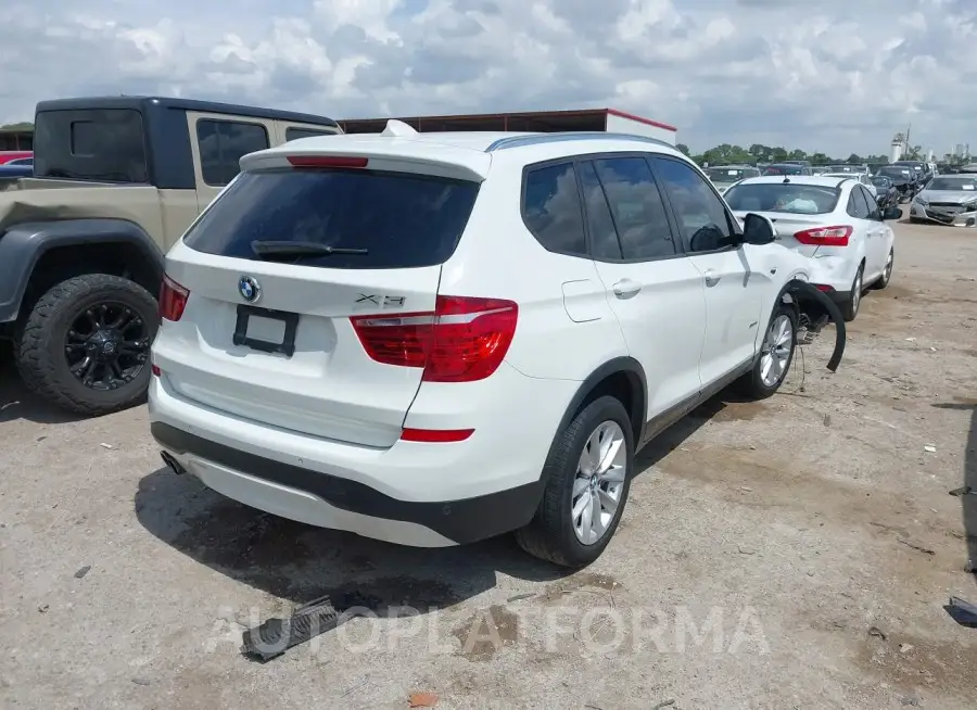 BMW X3 2017 vin 5UXWZ7C32H0V87083 from auto auction Iaai