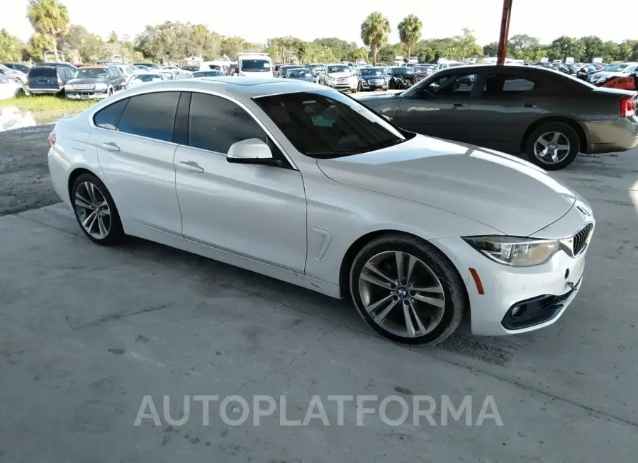 BMW 430I GRAN COUPE 2019 vin WBA4J1C51KBM17725 from auto auction Iaai