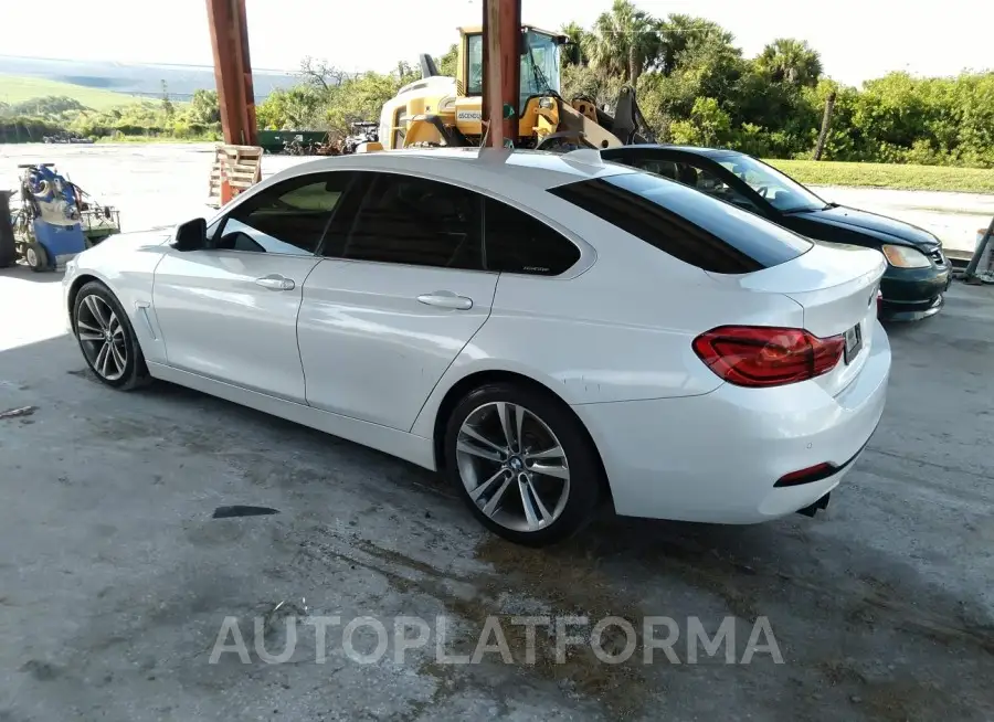 BMW 430I GRAN COUPE 2019 vin WBA4J1C51KBM17725 from auto auction Iaai