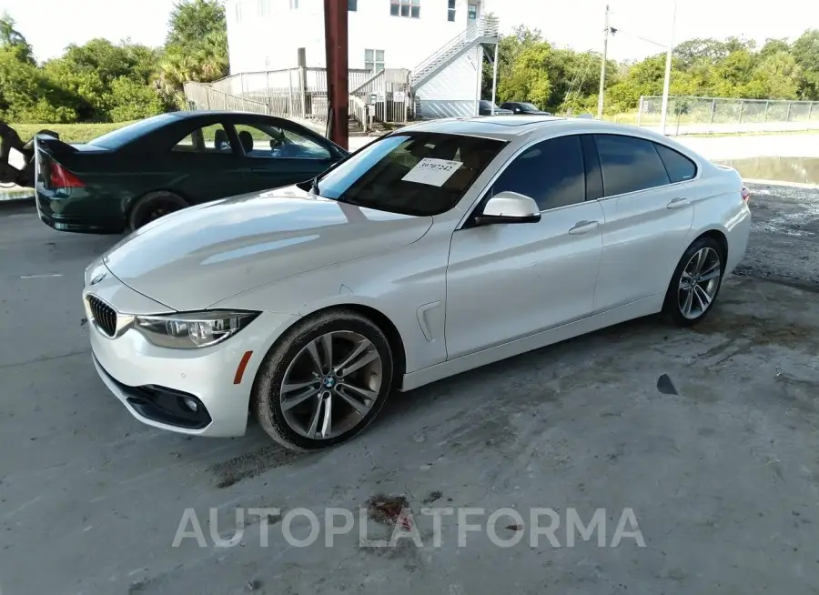 BMW 430I GRAN COUPE 2019 vin WBA4J1C51KBM17725 from auto auction Iaai