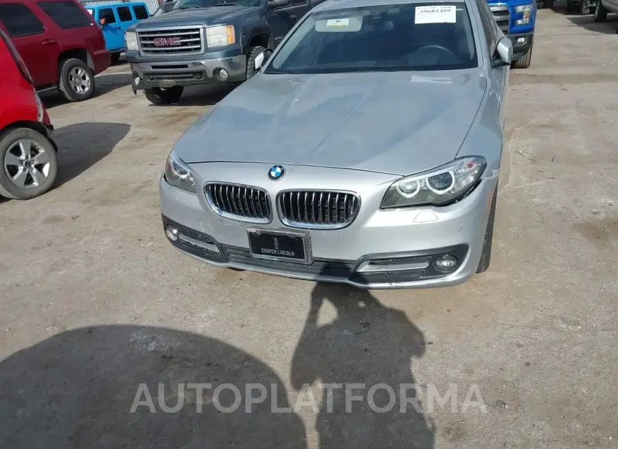 BMW 528I 2016 vin WBA5A5C58GG351986 from auto auction Iaai