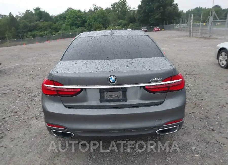 BMW 740I 2017 vin WBA7E2C59HG739872 from auto auction Iaai