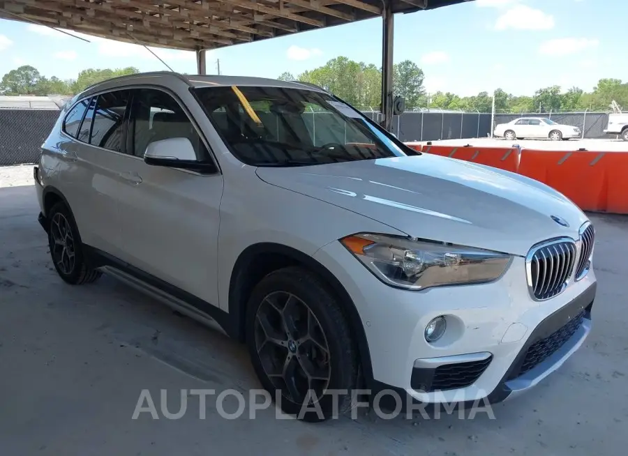 BMW X1 2018 vin WBXHT3C38J5L31076 from auto auction Iaai