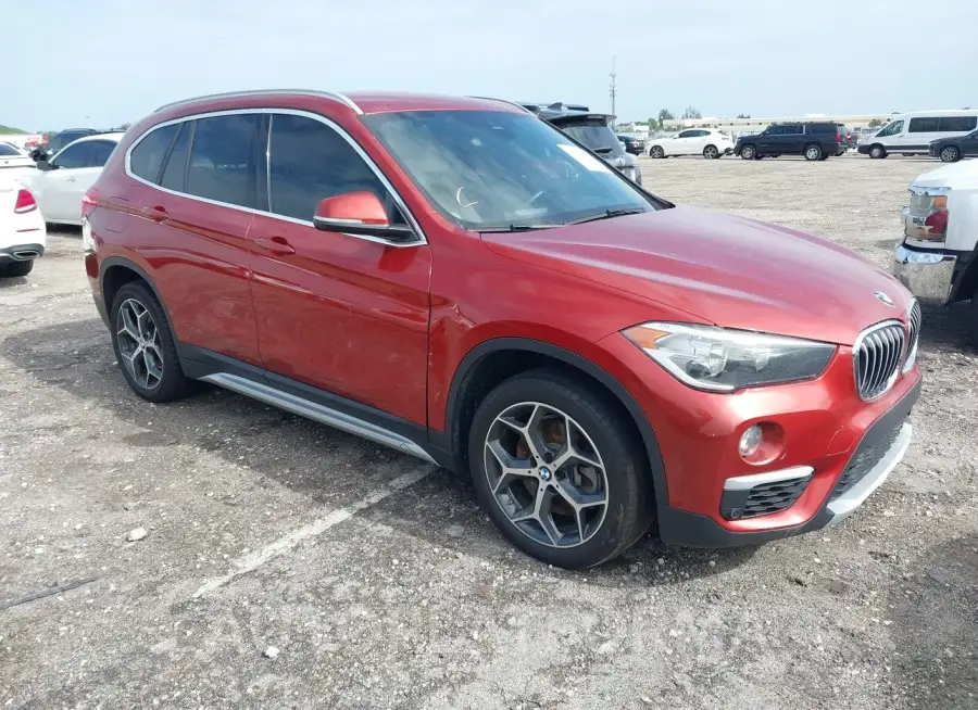 BMW X1 2019 vin WBXHU7C59K3H44257 from auto auction Iaai