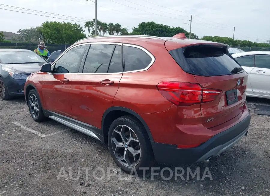 BMW X1 2019 vin WBXHU7C59K3H44257 from auto auction Iaai