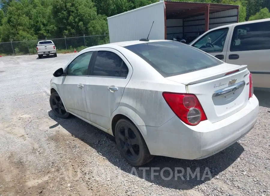 CHEVROLET SONIC 2015 vin 1G1JE5SB3F4111427 from auto auction Iaai