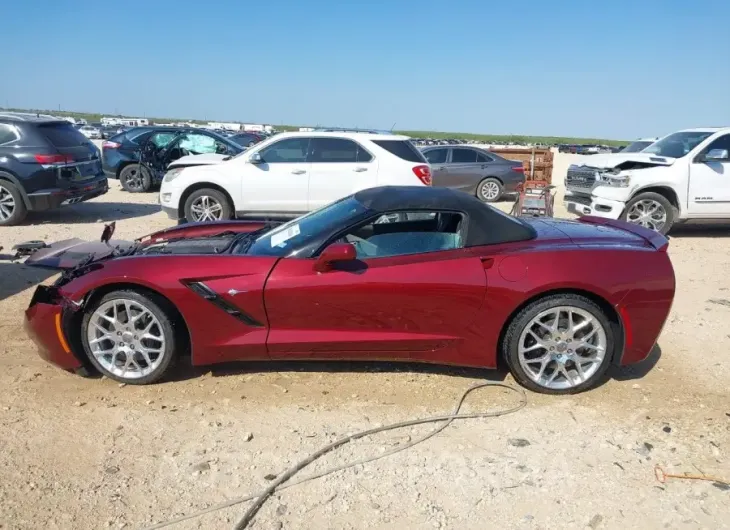 CHEVROLET CORVETTE 2016 vin 1G1YM3D71G5112991 from auto auction Iaai