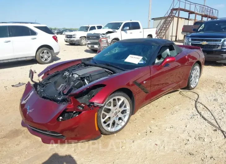 CHEVROLET CORVETTE 2016 vin 1G1YM3D71G5112991 from auto auction Iaai