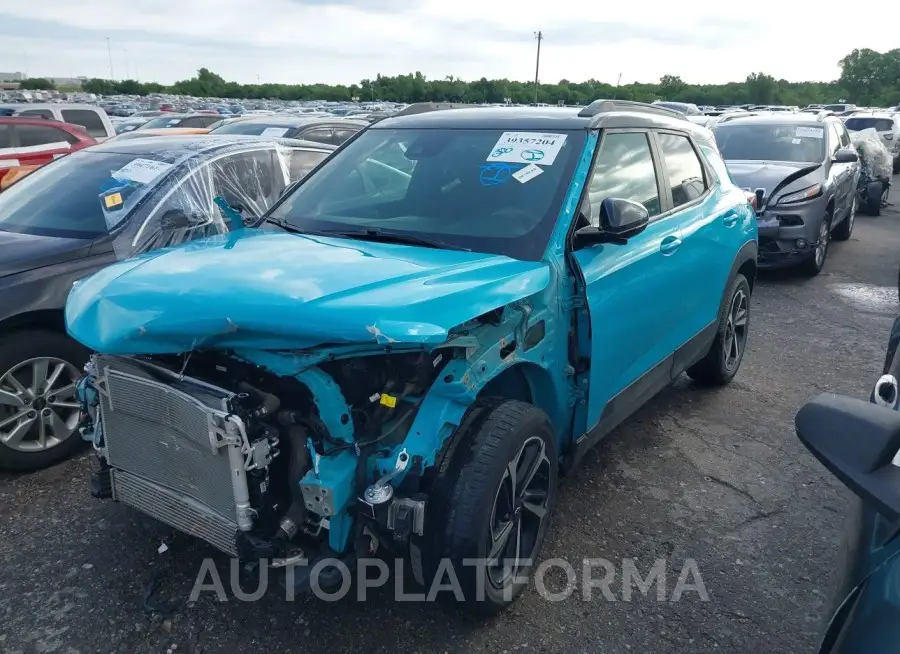 CHEVROLET TRAILBLAZER 2022 vin KL79MTSL9NB042597 from auto auction Iaai